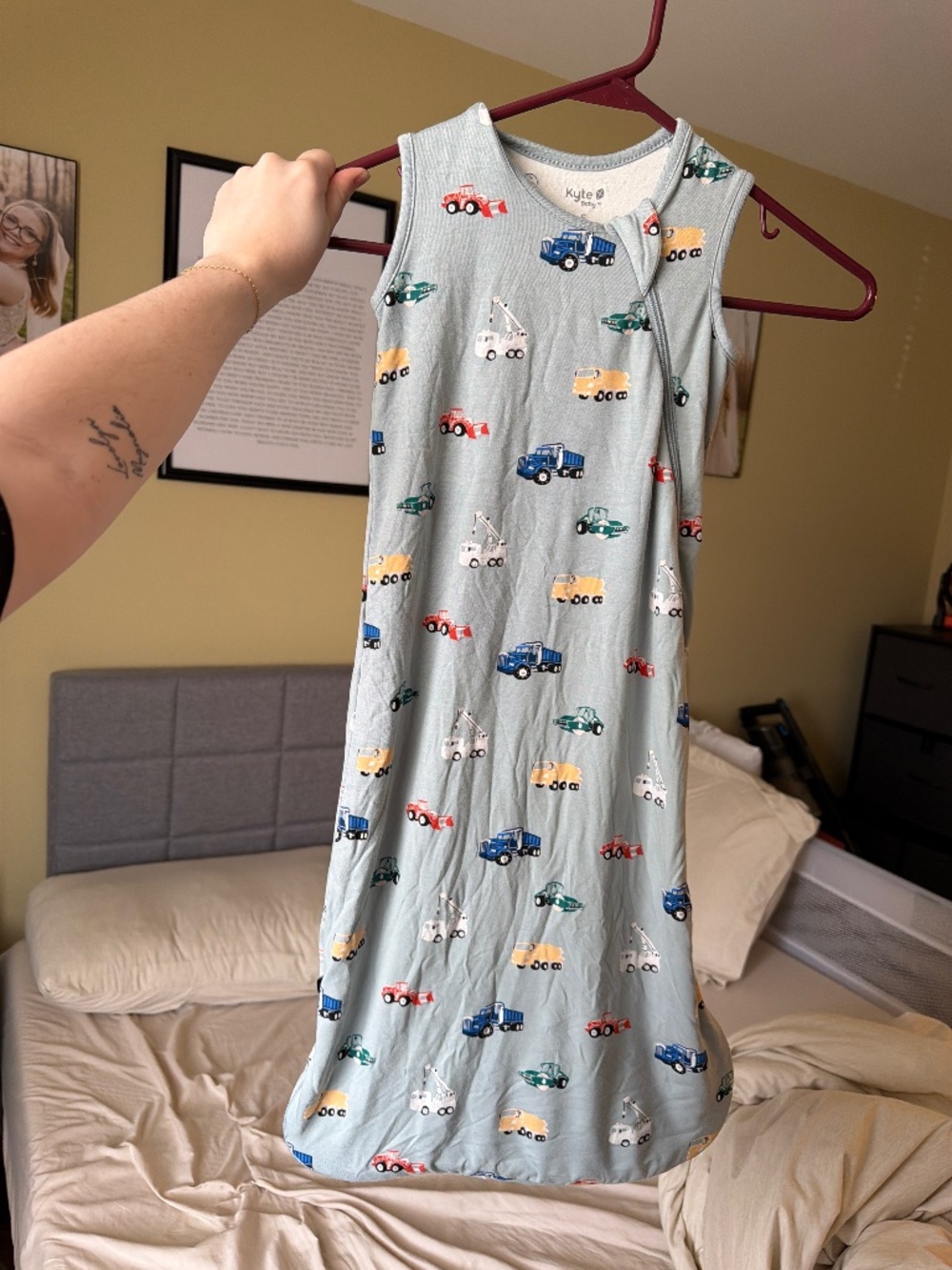 Kyte Baby Sleep Bag in Boy Size Small 0.5 TOG